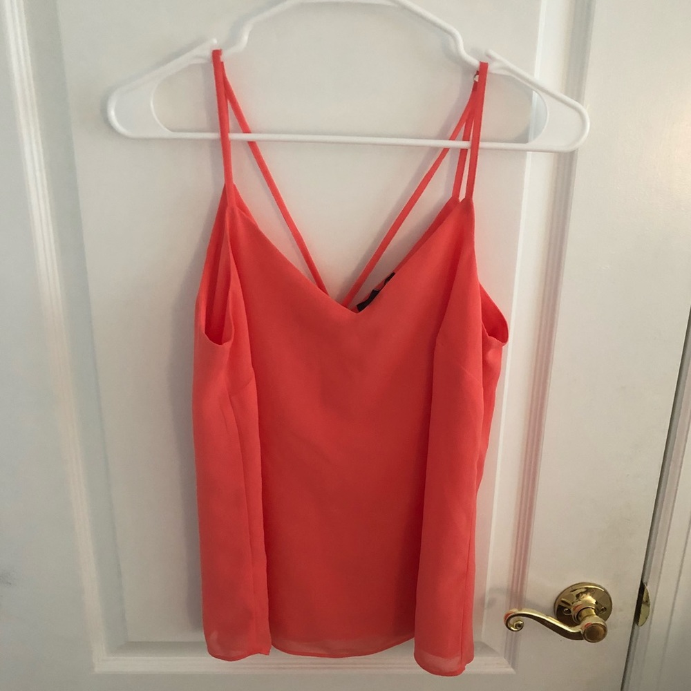 Coral New Look Tank Top